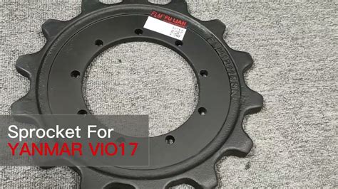 mini excavator sprockets 8 hole 14 teeth|Sprocket Drive Wheel for Yanmar VIO17 Series Mini Excavator .